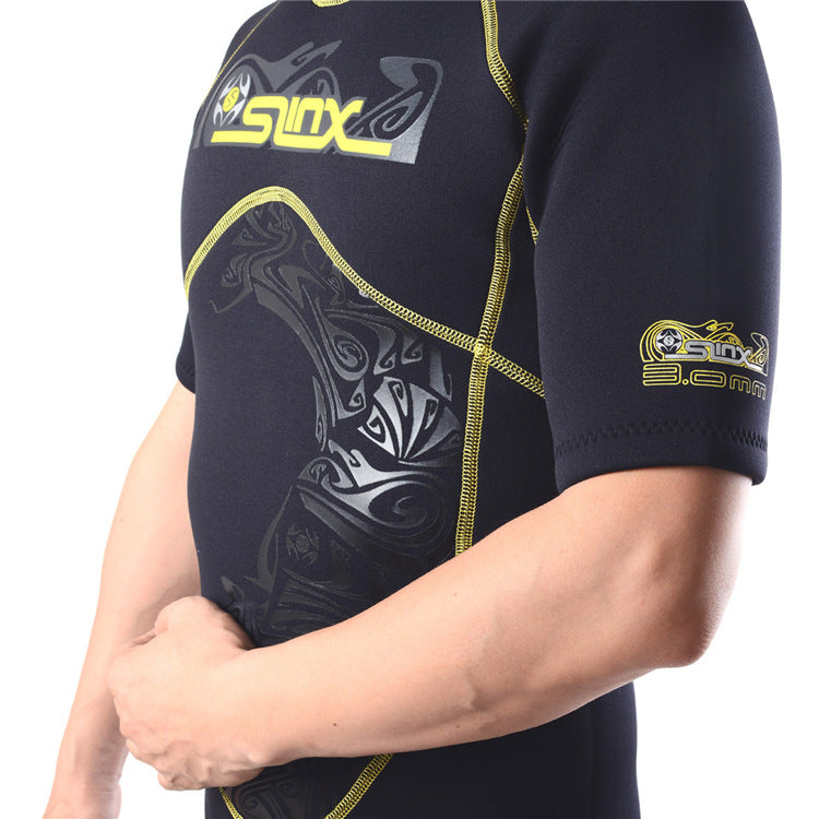 Combinaison de surf en tissu de haute qualité avec fermeture éclair au dos