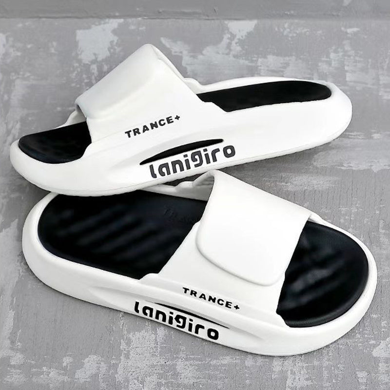 Summer PVC Slippers - Korean Style Flip-flops - Home Collection