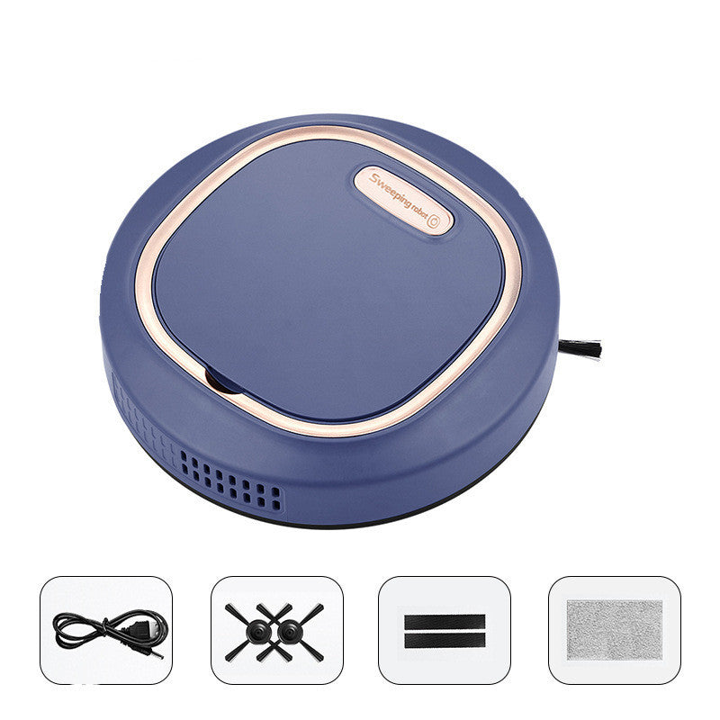 USB Rechargeable Robot Mop - Automatic Floor Cleaning Machine with Spray Function