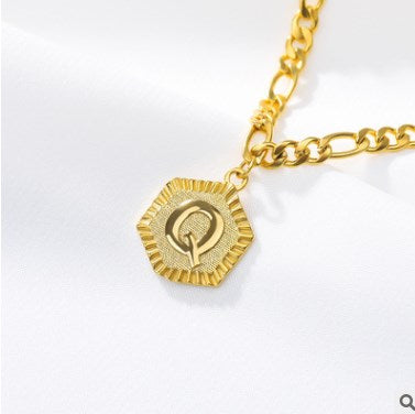 26 Alfabet Bokstav Vristband Guld Färg Foot Chain Armband