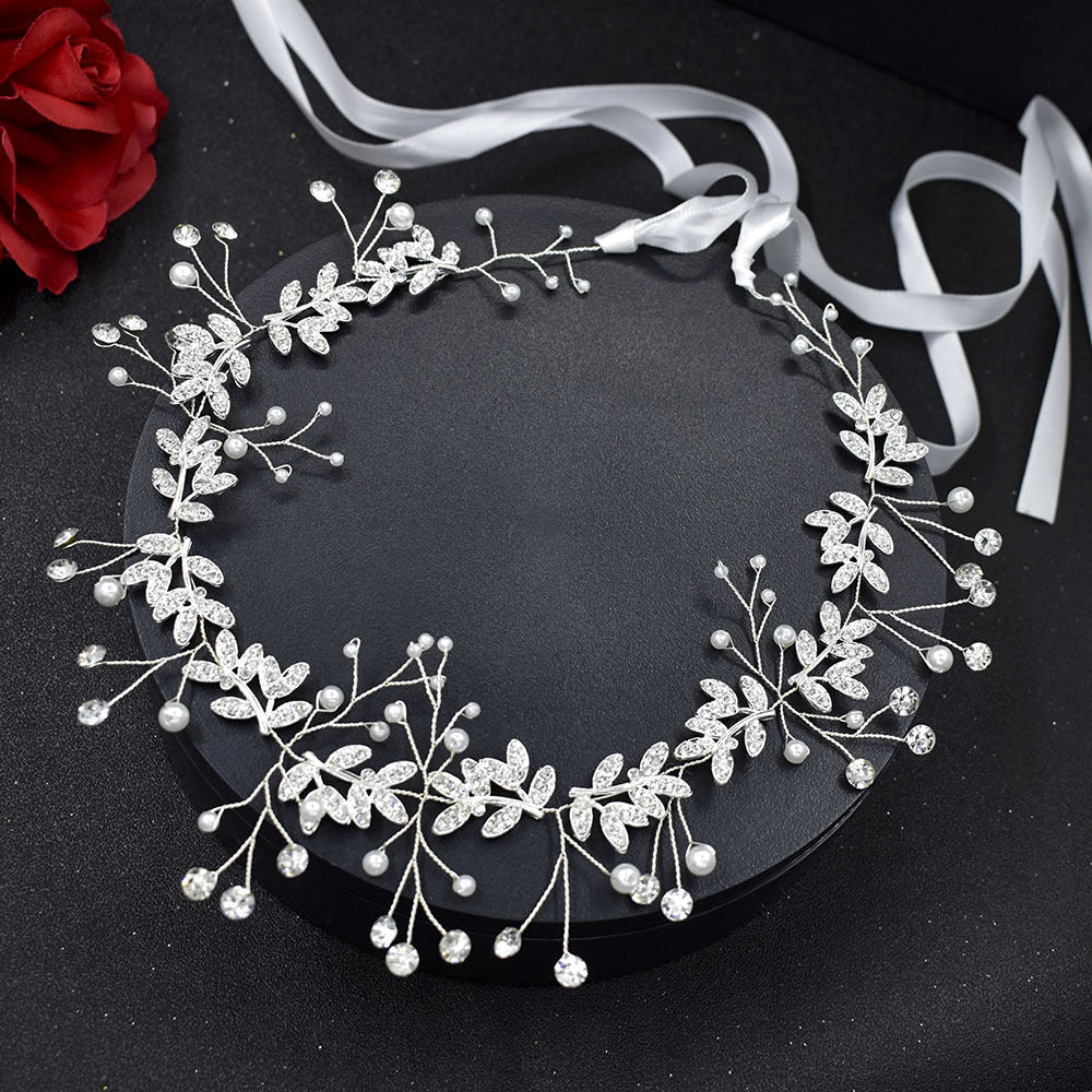 Bridal Hair Band Rhinestone Alloy - Elegant Wedding Accessory