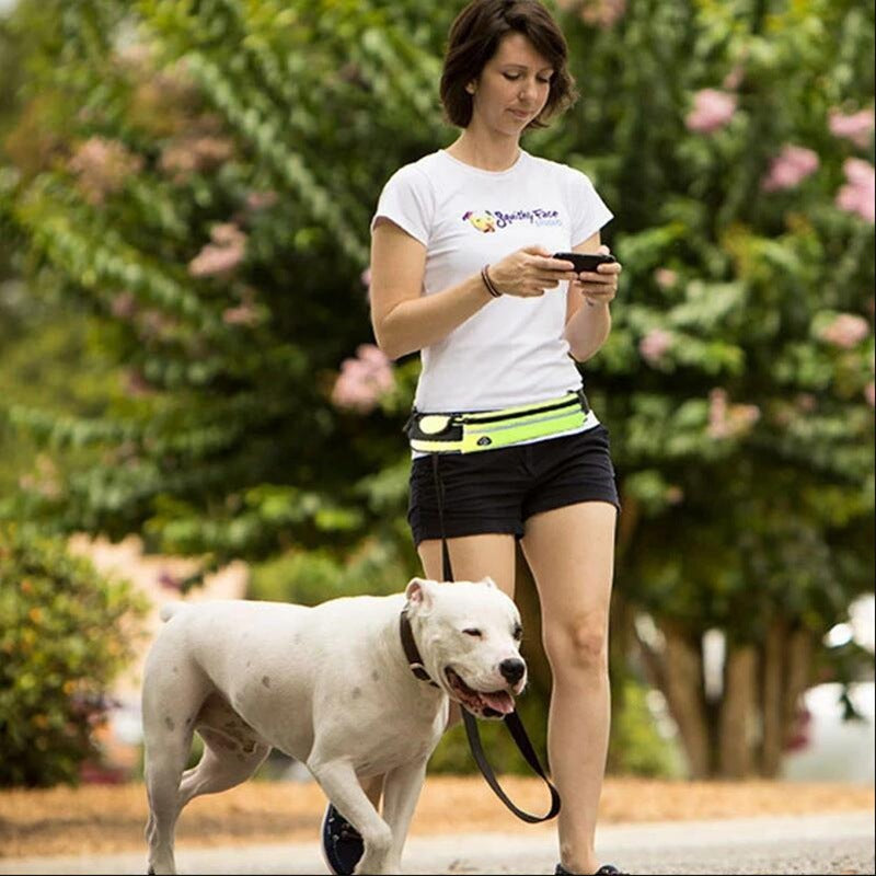 Sport Traction Rope - High Elasticity Anti-Collision Outdoor Running Waist Dog Leash