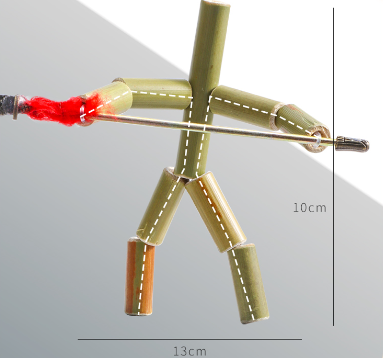 Bamboo Man – jeux de combat pour enfants, Puzzle, jouets en bois