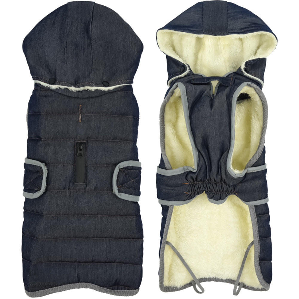 Vêtements pour animaux de compagnie à capuche détachables Vêtements pour chiens camouflage