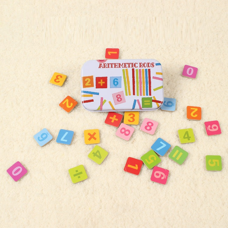 Puzzle d'éducation précoce pour enfants, bâton d'arithmétique, bâton d'apprentissage