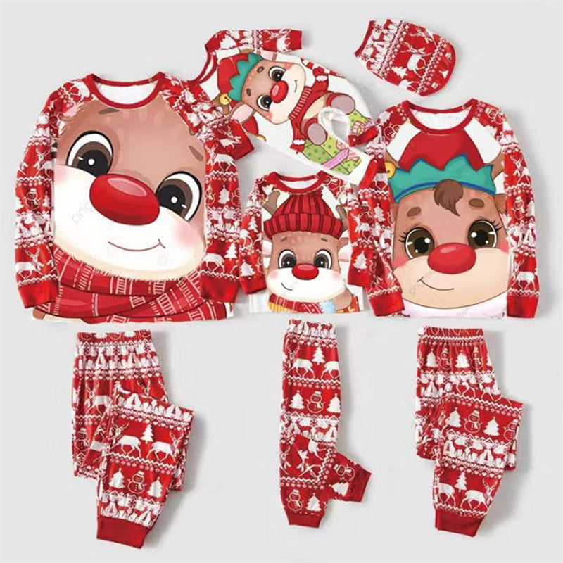 Fawn julpyjamasset för män