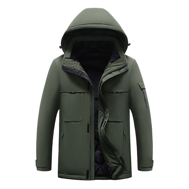 Veste de charge de chauffage intelligente pour hommes et femmes en hiver