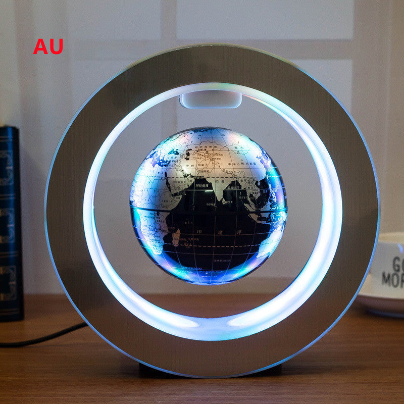 Ronde LED carte volante globe globe magnétique lévitation lumières anti-gravité mages