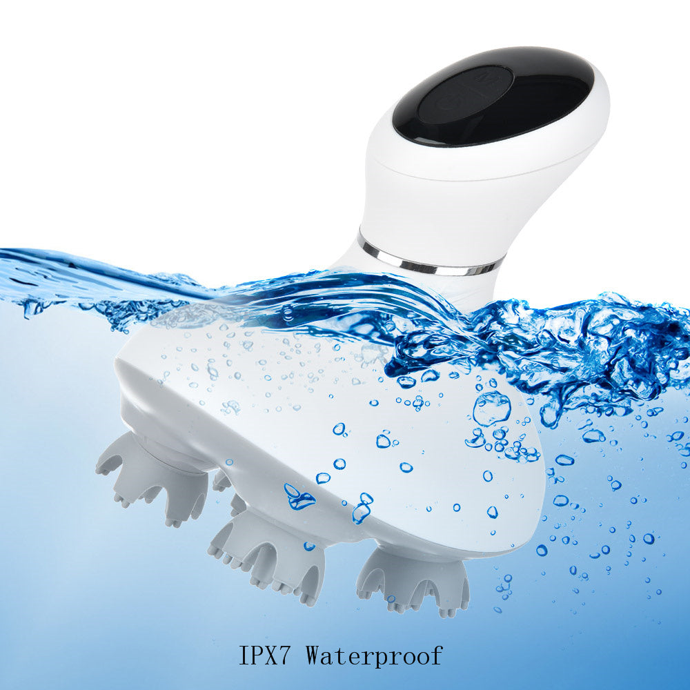 Rechargeable Waterproof Head Massager - Electric Scalp Massager