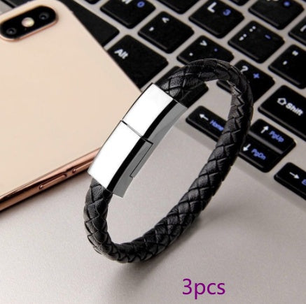 Ny Armband Laddare USB Laddningskabel Data Laddningssladd För IPhone14 13 Max USB C Kabel För Telefon Mikrokabel