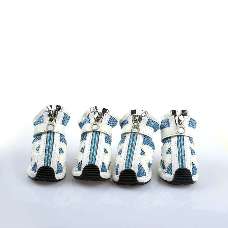 Fashion Pet Mesh Breathable Shoe Sticker M Type