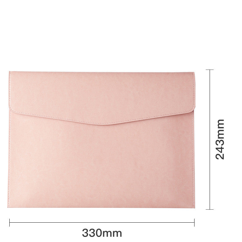 Sac de classement en cuir de bureau A4