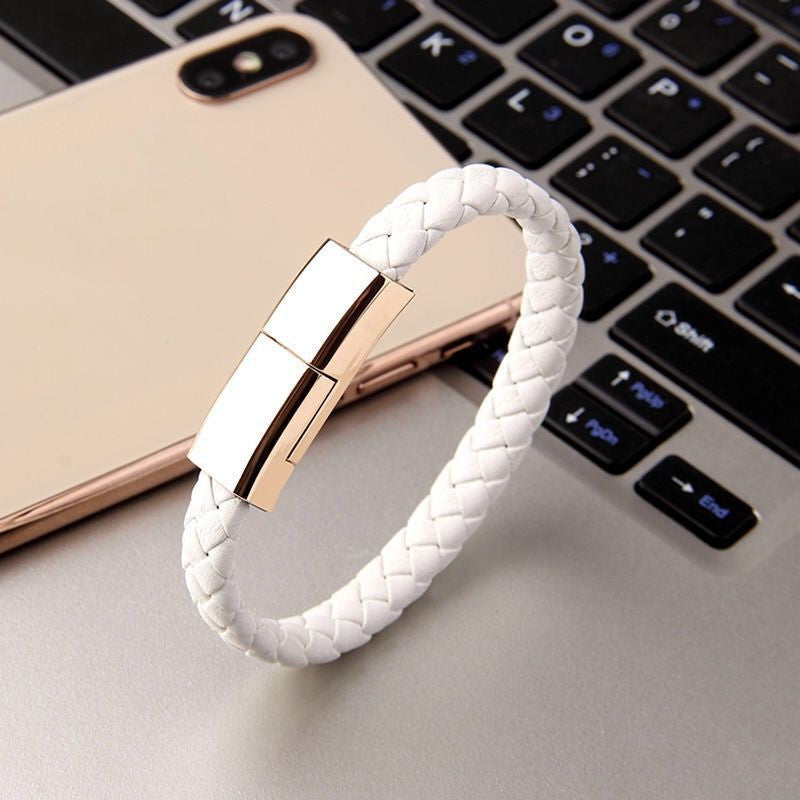 Ny Armband Laddare USB Laddningskabel Data Laddningssladd För IPhone14 13 Max USB C Kabel För Telefon Mikrokabel