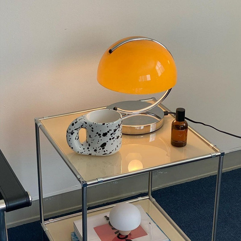 Retro Space Age Bordlampa vardagsrum Studera sovrum Bedsida Modernt skrivbord Lampor Kontorsstudie Ljus Fixturer Hem Inredning Nattljus