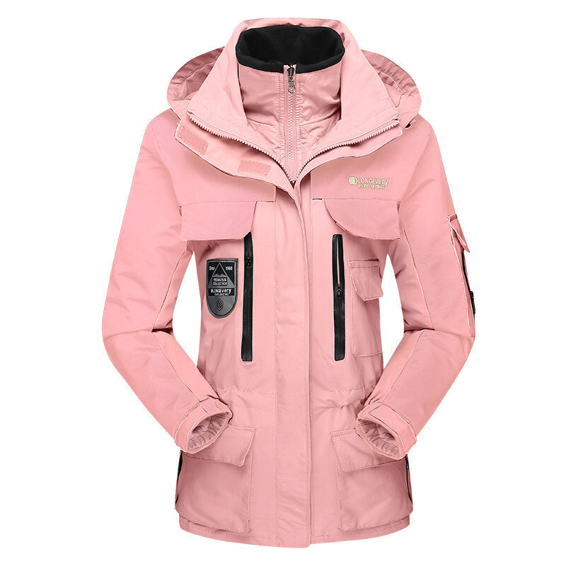 Veste trois en un avec deux vestes détachables