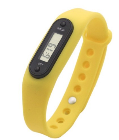 Pedometer Watch Wrist Watch - Stylish Functional Modern Active Sleek Comfortable Must-Have Ideal
