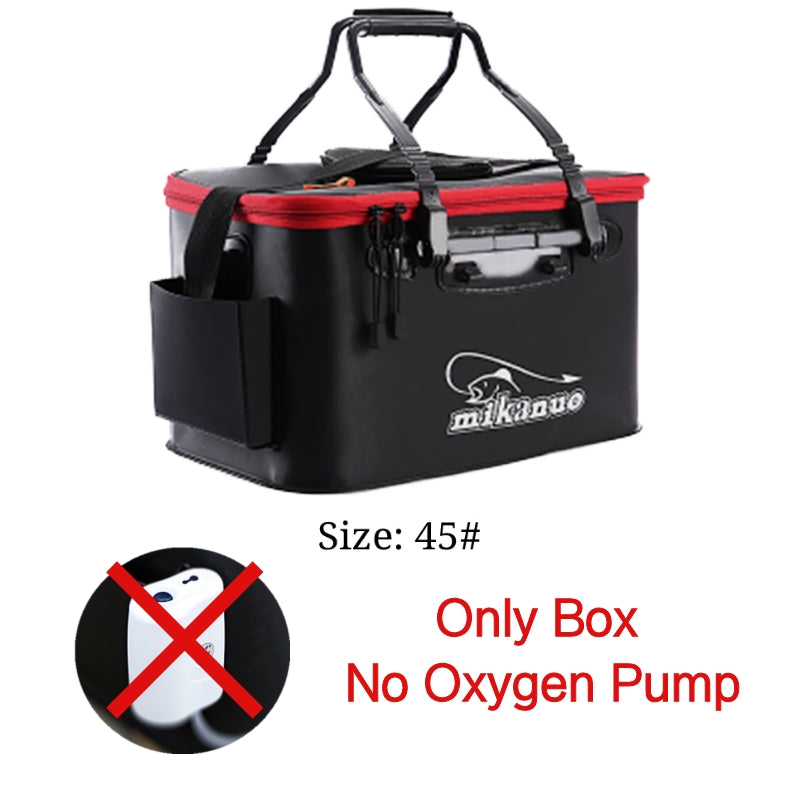 Professional EVA Fishing Bucket - Collapsible Live Well Tank for Anglers