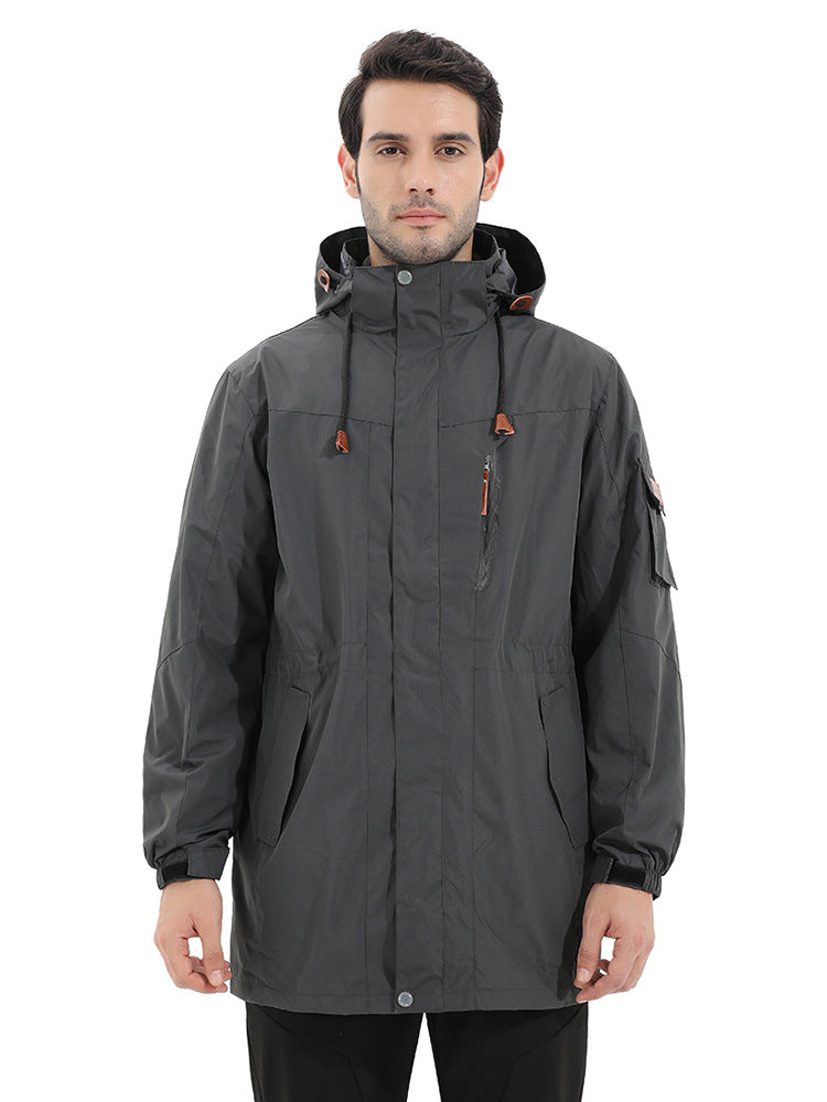 Veste imperméable chaude de sport et de loisirs pour hommes
