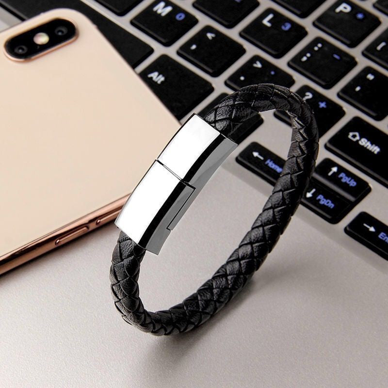 Ny Armband Laddare USB Laddningskabel Data Laddningssladd För IPhone14 13 Max USB C Kabel För Telefon Mikrokabel