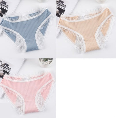 Physiological Pants Girls Ladies breathable antibacterial leak-proof of waist large size menstrual period warm triangle cotton underwear women
