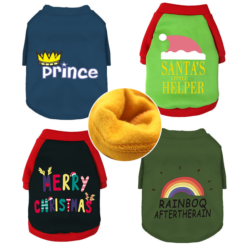 Nouveau Vêtements pour animaux de compagnie pour chiens pull doublé polaire