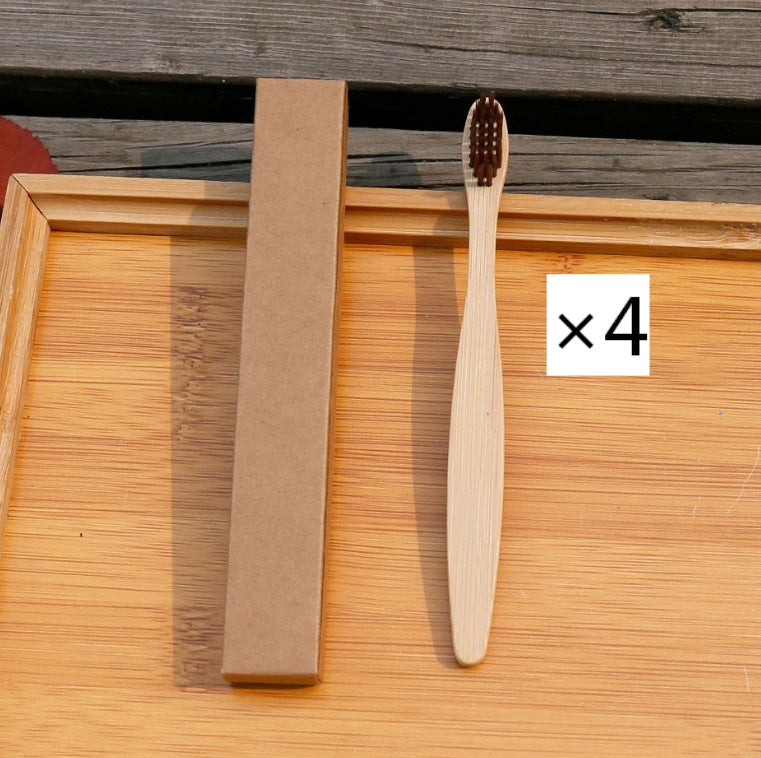 Eco Friendly Bamboo Soft Fiber Toothbrushes