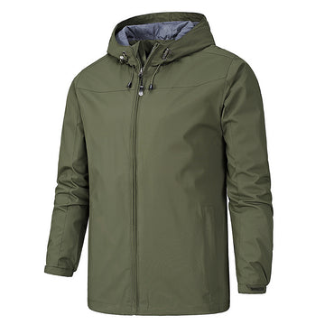 Veste d'alpinisme toutes saisons coupe-vent et imperméable pour hommes