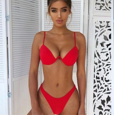 Professional Swimwear Summer Bikini Women Swimsuit Bather - Polyester (High-Quality Brand New, Picture Color, Manual Measurement)