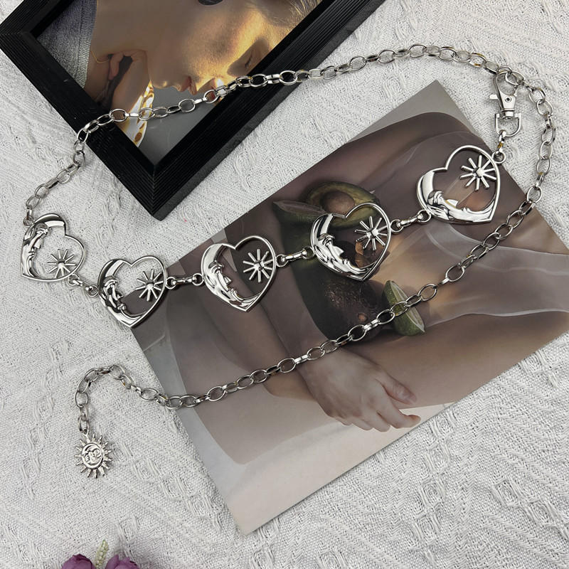 Women's Love Metal Waist Chain Accessories - Romantic Expression