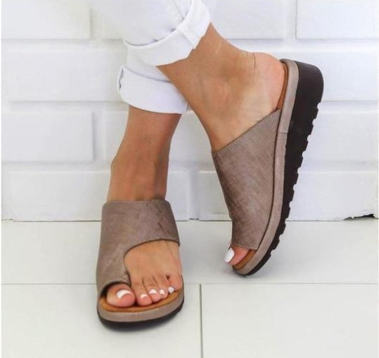 Summer 2020 New Foreign Trade Models - Toe Wedge Heel Sandals for Women (40-43)