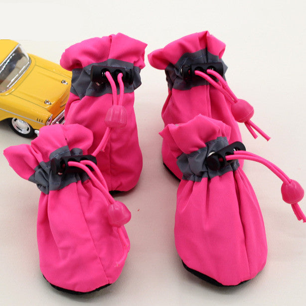 Pet Shoe Fotskydd Anpassade Pet Dog Shoes