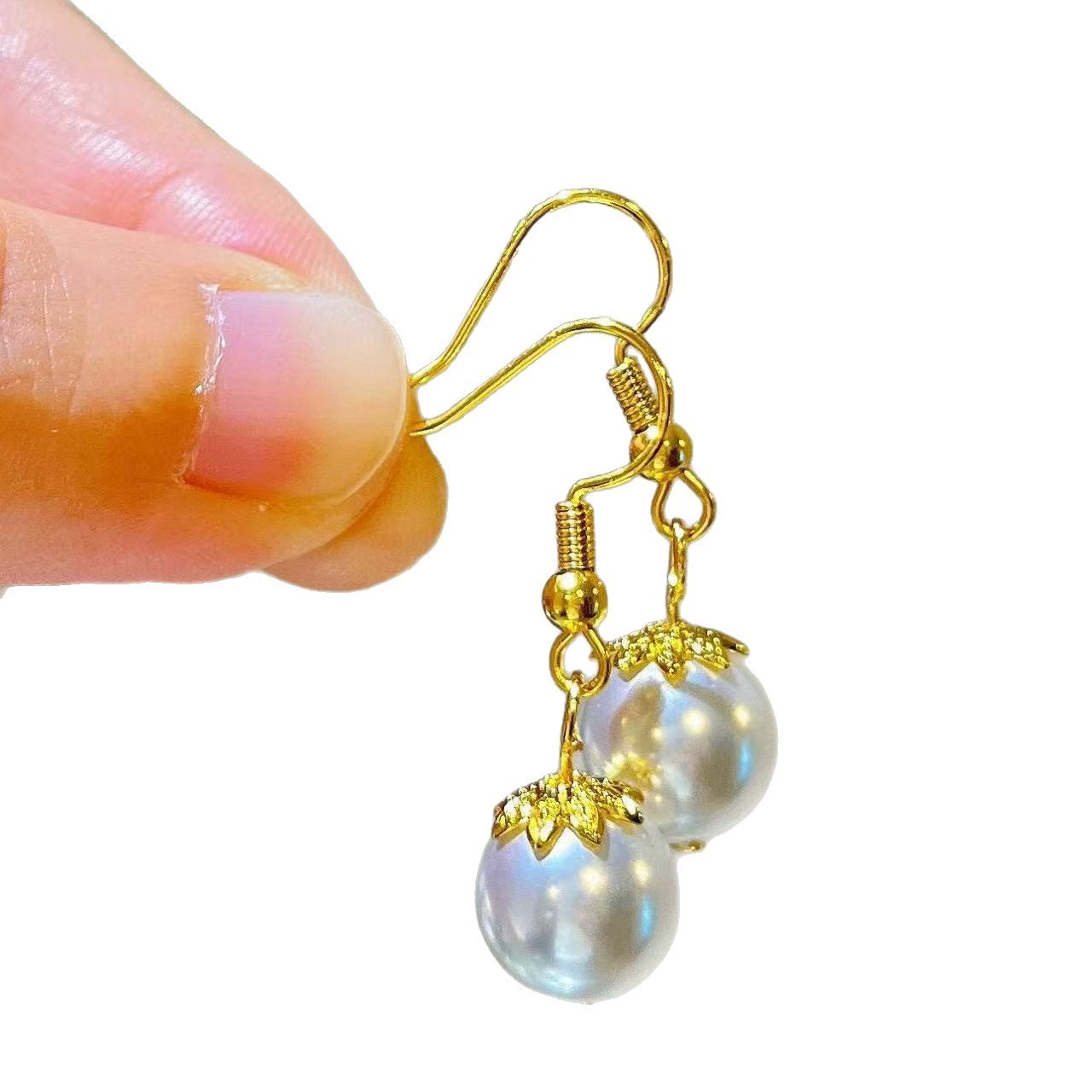 Luxury Australian White Pearl Earrings