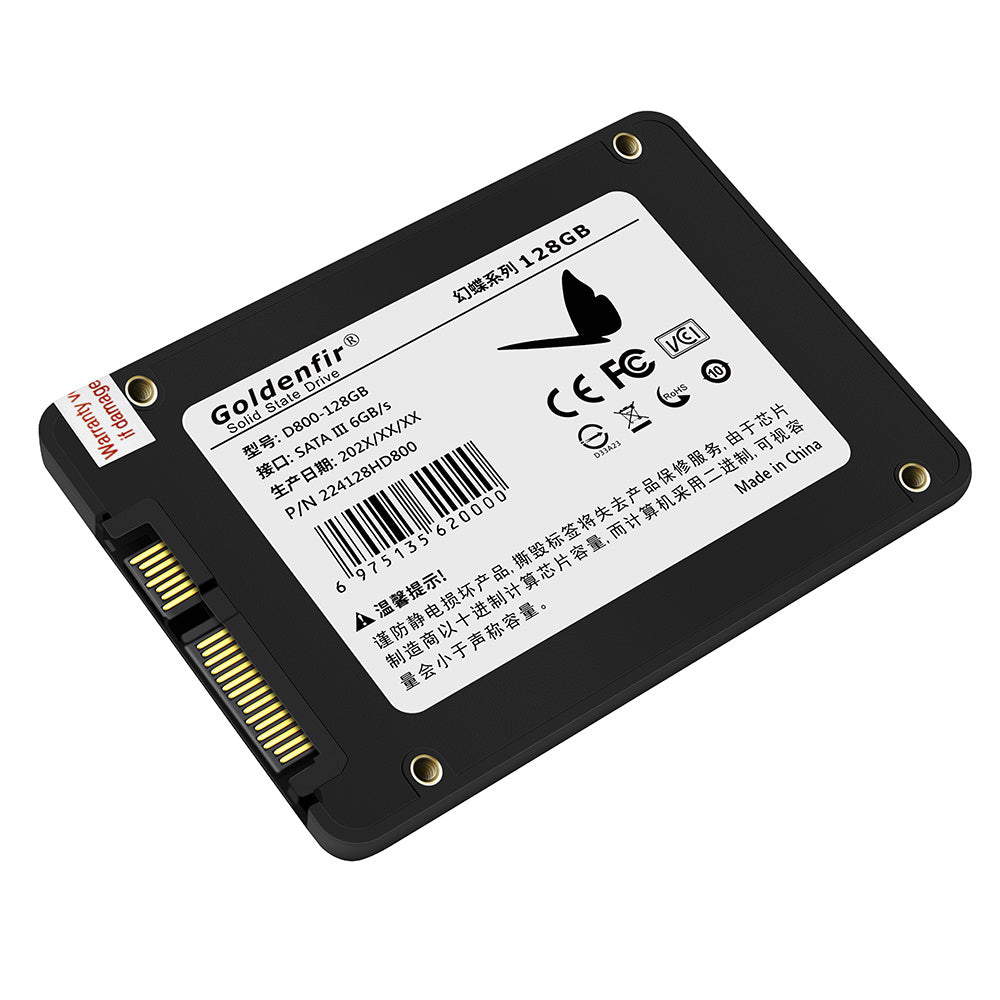 Phantom Butterfly-serien Solid State Drive 128 GB 512 GB SSD Dator Universal SATA 3.0