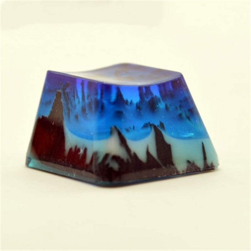 Keycap Qianshan Muxue coeurs träknycklat