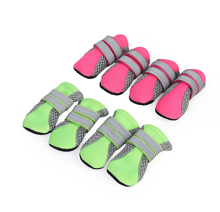 Dog Walking Shoes - Reflective Waterproof Pet Boots