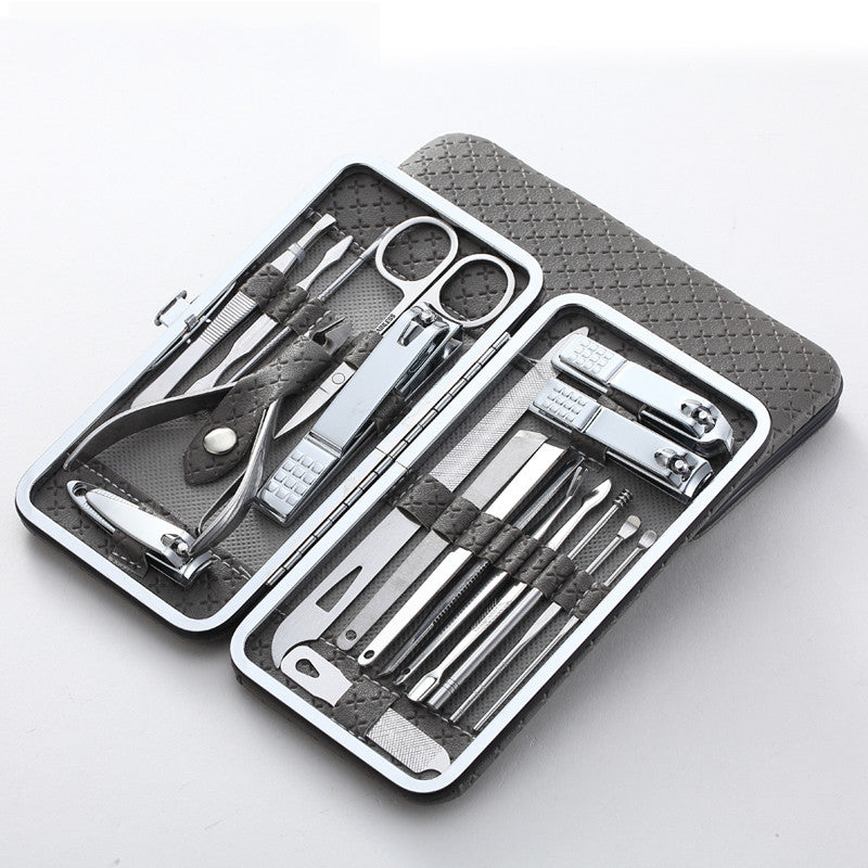 Professional Nail Clipper Set - 8/16/18/19 Pieces Multi-Color Household | Personal Wash Cleaning Care