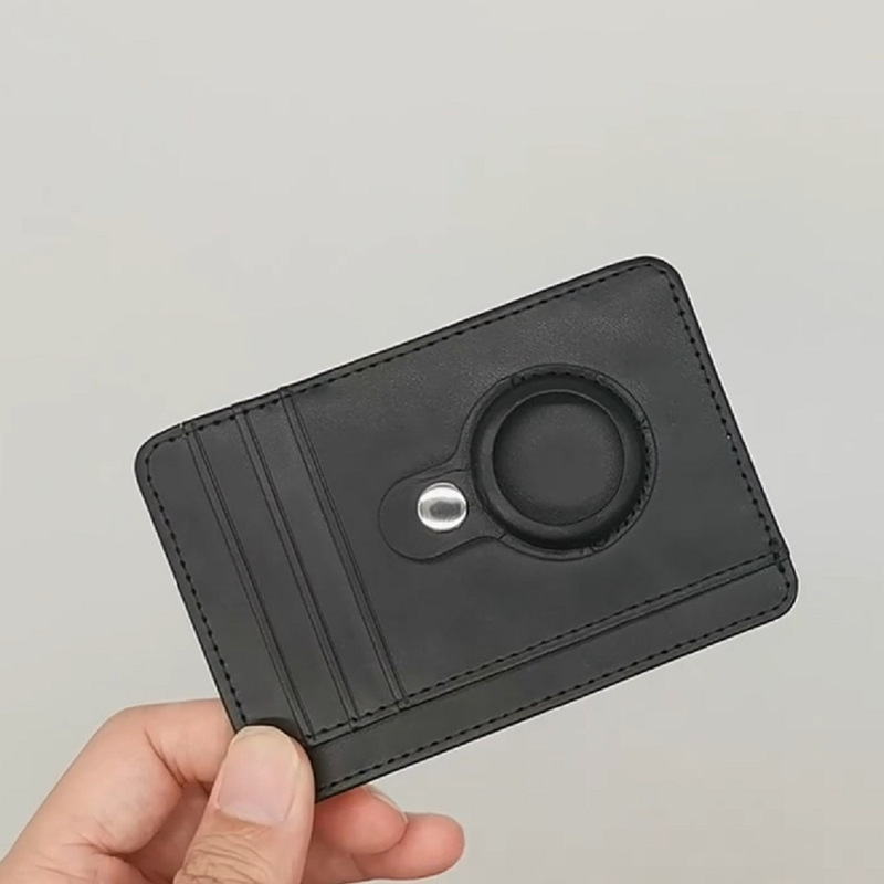 Korthållare Korthållare RFID Stöldskyddsborste Tracker Bit Ultratunn hanplånbok
