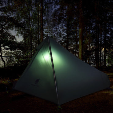 Single Poleless Tent Full Set Right Opening Picnic Camping Tent