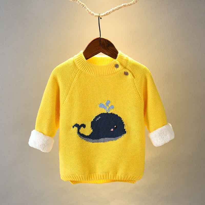 Babyplysch varma kläder