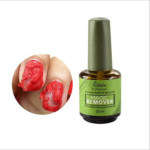 Magic Nail Polish Remover - 15ml 5*3*3cm 1-2 Minutes | Fast Soak Off Burst Technology