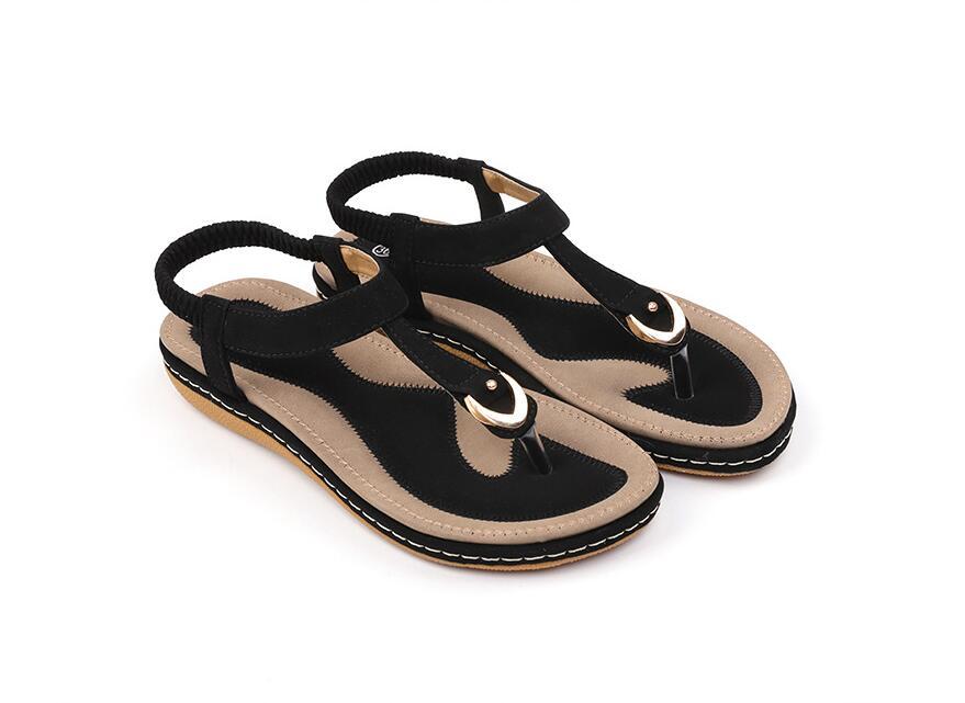 Women's Platform Summer Sandals - Ankle Strap Fashion - Sunshine Collection