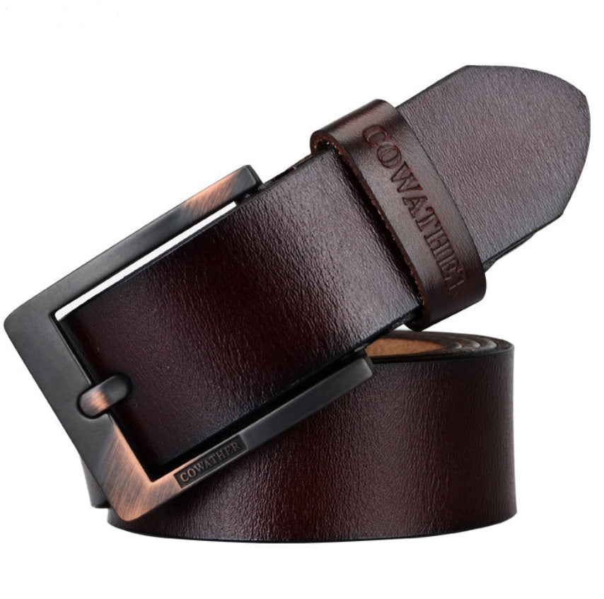 Men's Leather Belt - Classic Simplicity
