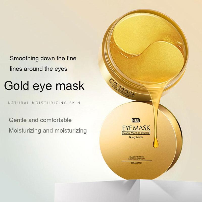 24K guld tång ögonmask