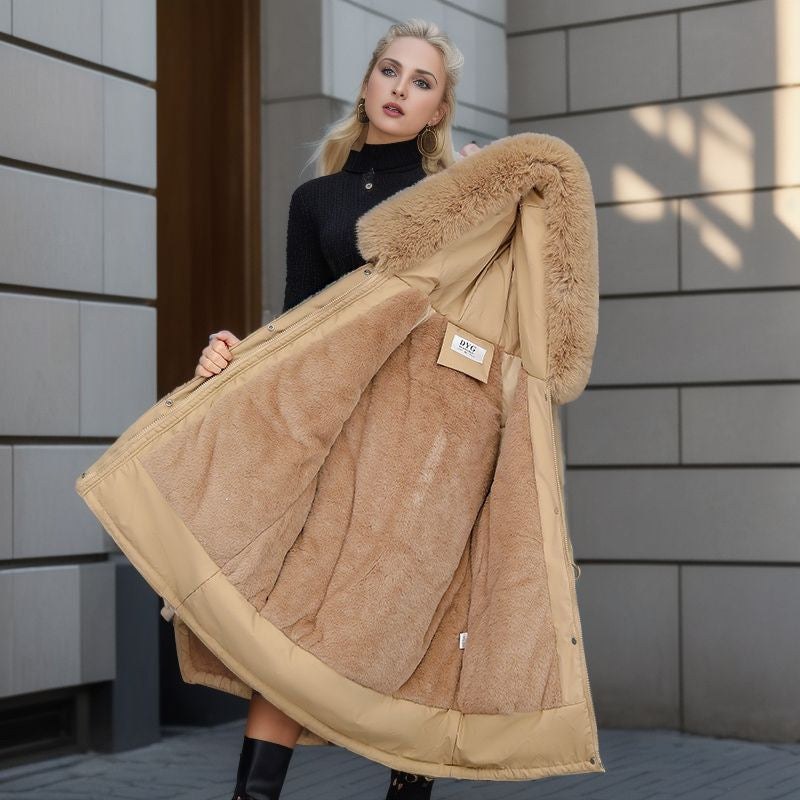 Suede Pai Overcomes Cotton Coat Korean Version - Luxurious Blend Fashion Comfort Winter Wardrobe