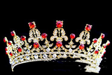 Coiffure de couronne de mariage de la reine