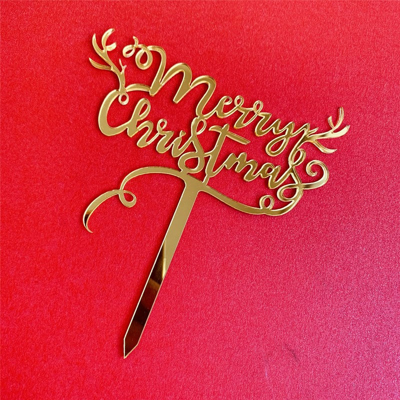 Préparez des décorations de gâteaux pour Noël