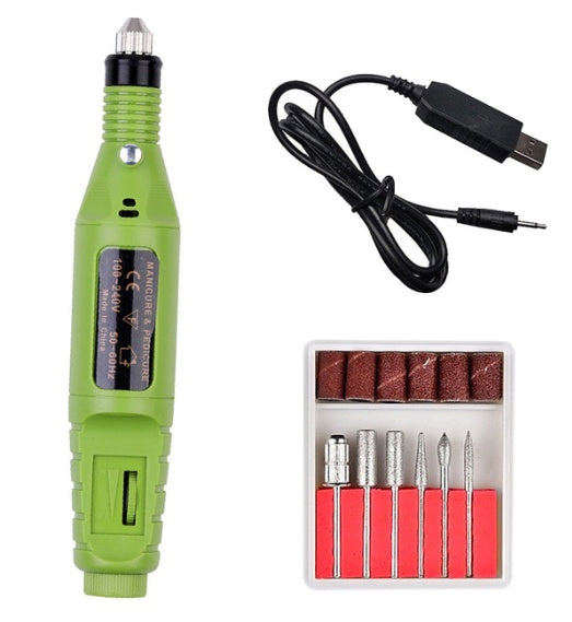 Electric Nail Drill Pen Professional Tool - 13.8x2.8cm | 3000-20000 RPM Variable Speed