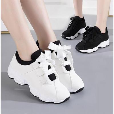 Autumn New Small White Shoes - Korean Women's Casual Thick Running Shoes