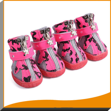 Chaussures en filet respirant pour chiot