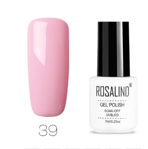ROSALIND Pure Colors Gel Polish Collection - 7ML | 58 Colors + Base/Top UV/LED